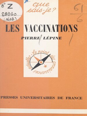 cover image of Les vaccinations